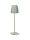 LED Tischlampe außen Olivgrün 38 cm Akku IP54 Touch Dimmer