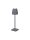 LED Terrassenlampe Dunkelgrau Akku 30 cm IP54 Touch Dimmer
