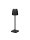 LED Tischlampe Schwarz Akku 30 cm IP54 Touch Dimmer kabellos
