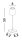 LED Tischlampe Schwarz Akku 30 cm IP54 Touch Dimmer kabellos
