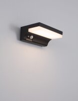LED Außenwandleuchte IP65 Bewegungsmelder 16 cm...