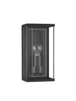 Wandlampe au&szlig;en Anthrazit 30 cm hoch IP65 E27...