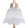 Applique murale laiton verre noble E14 couloir ALKMENE