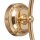 Applique murale laiton verre noble E14 couloir ALKMENE