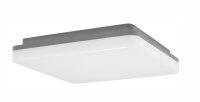 LED Au&szlig;endeckenleuchte IP54 28 cm breit Dunkelgrau...