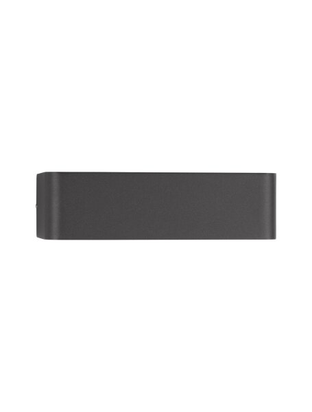 LED Außenwandleuchte schmal IP65 20 cm breit Anthrazit BYRON