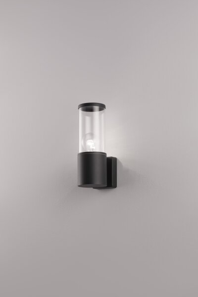 Wegeleuchte Dunkelgrau 25 cm hoch IP65 E27 CAREY Aluminium