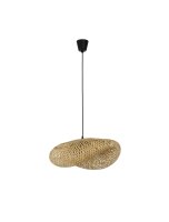 Pendelleuchte E27 62 x 43 cm Schwarz Braun...