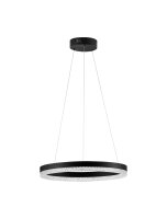 LED Kronleuchter Schwarz &Oslash; 40 cm dimmbar...