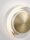 LED Wandlampe Ring 17 cm breit in Gold warmweiß CLARKE