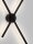 LED Wandlampe indirekt 60 cm breit Schwarz Minimalistisch