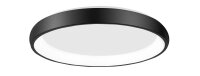 LED Deckenleuchte Schwarz &Oslash; 61 cm dimmbar rund...