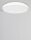 LED Deckenlampe Weiß Ø 61 cm dimmbar rund warmweiß COLBY