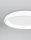 LED Deckenlampe Weiß Ø 61 cm dimmbar rund warmweiß COLBY