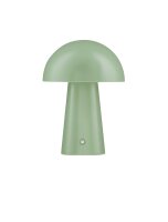 Moderne LED Nachttischlampe Akku Gr&uuml;n 22 cm Touch...