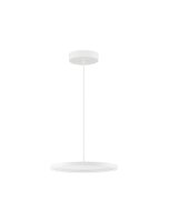 LED Pendelleuchte Ring &Oslash; 40 cm Wei&szlig; dimmbar...