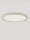 LED Deckenlampe flach Ø 60 cm in Gold dimmbar Farbwechsel