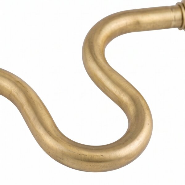 Applique en laiton E27 Ø26cm salon escalier