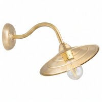 Applique en laiton E27 Ø26cm salon escalier