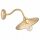 Applique en laiton E27 Ø26cm salon escalier