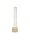 LED Wandlampe schmal 60 cm in Gold Kristall neutralweiß