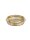 LED Deckenlampe rund Ø 50 cm dimmbar Kristall in Gold