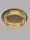 LED Deckenlampe rund Ø 50 cm dimmbar Kristall in Gold