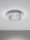 LED Deckenleuchte in Chrom Ø 50 cm dimmbar Kristall Modern