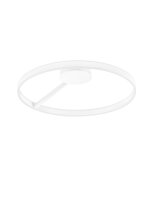 LED Deckenlampe rund &Oslash; 80 cm Wei&szlig; dimmbar...