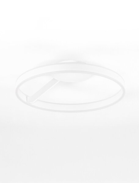 LED Deckenlampe Weiß Ø 60 cm dimmbar rund CCT ENNIS Up Down