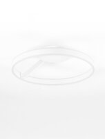 LED Deckenlampe Weiß Ø 60 cm dimmbar rund...