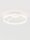 LED Deckenlampe Weiß Ø 60 cm dimmbar rund CCT ENNIS Up Down