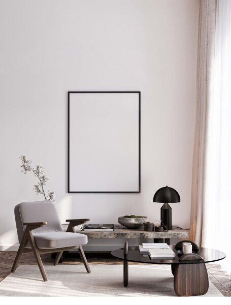 Nachttischlampe E27 41 cm Schwarz FARON Aluminium Modern