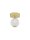 LED Deckenlampe rund Ø 11 cm in Gold Vintage warmweiß Kugel