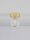 LED Deckenlampe rund Ø 11 cm in Gold Vintage warmweiß Kugel