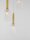 Pendelleuchte E27 30 cm breit in Schwarz Gold Klarglas
