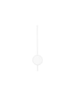 LED Wandleuchte Minimalistisch Schwarz 61 cm hoch schmal