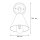 Applique Abat-jour Laiton Classique noble DANAE