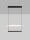 LED Hängeleuchte Schwarz Weiß 60 cm breit dimmbar Design