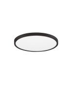 LED Deckenlampe Ø 40 cm Schwarz Farbwechsel GRAHAM...
