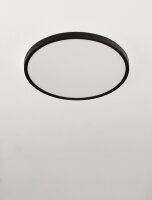 LED Deckenlampe Ø 40 cm Schwarz Farbwechsel GRAHAM...