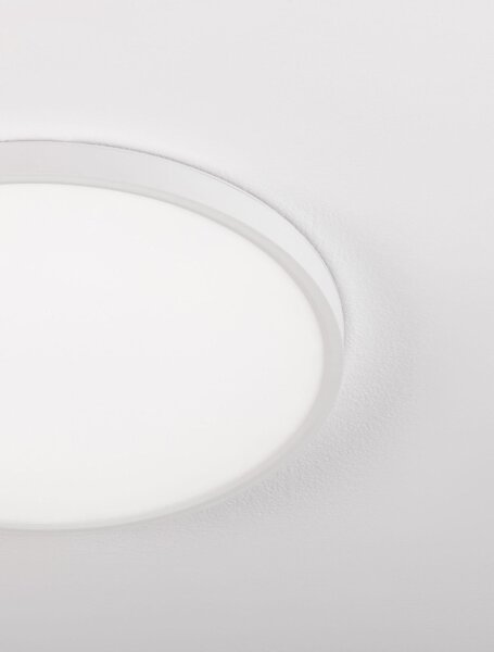 LED Deckenleuchte Ø 40 cm Weiß Farbwechsel 3000 bis 6500 K