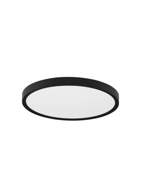 LED Deckenlampe Schwarz Ø 30 cm Farbwechsel GRAHAM 2400 lm