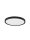 LED Deckenlampe Schwarz Ø 30 cm Farbwechsel GRAHAM 2400 lm
