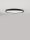 LED Deckenlampe Schwarz Ø 30 cm Farbwechsel GRAHAM 2400 lm