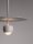 LED Hängeleuchte Beige Ø 30 cm höhenverstellbar Retro schmal