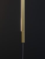 LED Hängelampe Design in Gold Ø 7 cm...