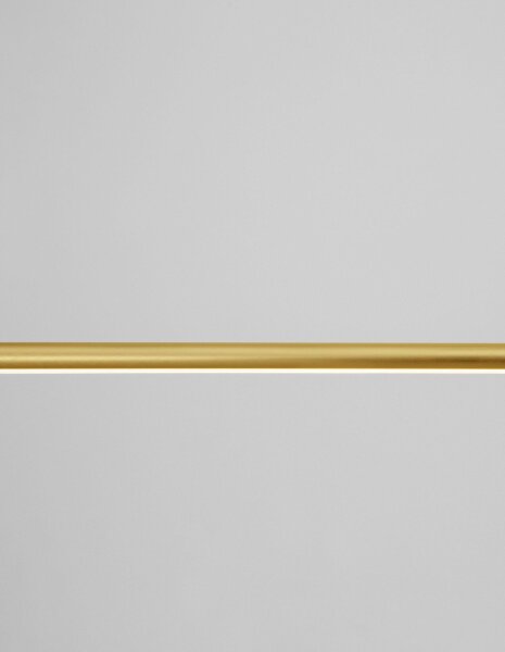 LED Hängelampe 120 cm lang in Gold höhenverstellbar Design
