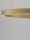 LED Pendelleuchte in Gold gebürstet Ø 80 cm dimmbar Ring
