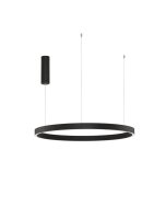LED H&auml;ngeleuchte Schwarz &Oslash; 80 cm dimmbar...